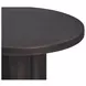 Logan Black Outdoor Round Coffee Table