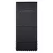 Figaro Black Rectangular Floor Mirror