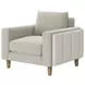 Artisan Barret Beige Upholstered Lounge Chair