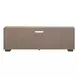 Living Room Console Brown 84" TV Stand with Fireplace Console