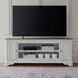 FIRE-244-TV82FTS Antique White and Weathered Bark 82" TV Stand