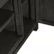 Living Room Console Gray 78" TV Stand with Fireplace Console