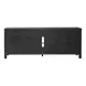 Living Room Console Gray 78" TV Stand with Fireplace Console
