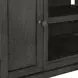 Living Room Console Gray 78" TV Stand with Fireplace Console