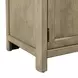 Living Room Console Brown 82" TV Stand with Fireplace Console