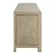 Living Room Console Brown 82" TV Stand with Fireplace Console