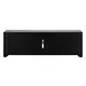 Living Room Console Brown 82" TV Stand with Fireplace Console