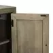 Living Room Console Brown 82" TV Stand with Fireplace Console