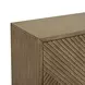 Living Room Console Brown 84" TV Stand with Fireplace