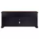 FIRE-BOX-512-84FTS Satin Cherry 84" TV Stand with Fireplace