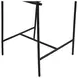 Sutton Black Leather Upholstered Counter Height Chair