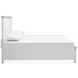 Windmill Harbour White Whisp and Sand Panel Bedroom Set