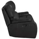 Brookings Charcoal 88" Reclining Sofa