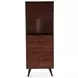 Knoxville Walnut 6 Door Bar Cabinet