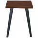 Knoxville Walnut Rectangular Side Table