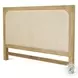 Oakridge Weathered Natural Queen Upholstered Headboard