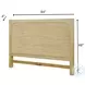 Oakridge Weathered Natural King Headboard