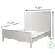 Harbor Point Reed White King Panel Bed