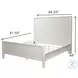Harbor Point Reed White Queen Panel Bed