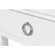 Point Breeze Fresh White and Soft Gray Glaze Rectangular End Table