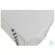 Coastal Point Fresh White and Soft Grey Glaze 3 Drawer Chest with USB Charging