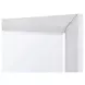 Point Breeze Fresh White and Soft Gray Glaze Rectangular Dresser Mirror