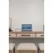 Rio Vista Muted Earth Tones and Clay Rectangular Console Table with USB Charging