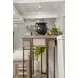 Rio Vista Muted Earth Tones and Clay Rectangular Console Table with USB Charging
