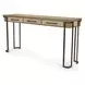 Rio Vista Muted Earth Tones and Clay Oval Glass Top Occasional Table Set