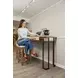 Rio Vista Gray Performance Fabric Upholstered Backless Counter Height Stool