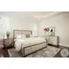 Vista Verde Muted Earth Tones and Clay Performance Fabric King Upholstered Bed