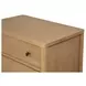 Chatham Warm Maple 3 Drawer Nightstand with USB Charging