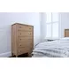 Maplewood Warm Maple 5 Drawer Chest