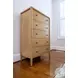 Maplewood Warm Maple 5 Drawer Chest