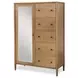 Chatham Warm Maple 4 Drawer Door Chest