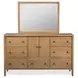 Chatham Warm Maple 7 Drawer Door Dresser