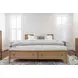 Maplewood Warm Maple King Low Profile Platform Bed with Storage