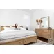 Maplewood Warm Maple King Low Profile Platform Bed with Storage