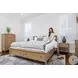 Maplewood Warm Maple King Low Profile Platform Bed with Storage