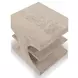 Manhattan Valley Dusty Rose Rectangular End Table