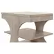 Manhattan Valley Dusty Rose Rectangular End Table