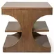 Manhattan Valley Vintage Chestnut Rectangular End Table