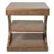 Manhattan Valley Vintage Chestnut Rectangular End Table