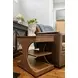 Manhattan Valley Vintage Chestnut Rectangular End Table