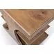 Manhattan Valley Vintage Chestnut Rectangular Chairside Table