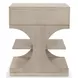 Manhattan Valley Dusty Rose 1 Drawer Nightstand