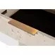 Manhattan Valley Dusty Rose 3 Drawer Nightstand with USB Charging