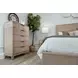 Manhattan Valley Dusty Rose 5 Drawer Chest