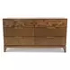 Manhattan Valley Vintage Chestnut 6 Drawer Dresser