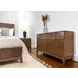 Manhattan Valley Vintage Chestnut 6 Drawer Dresser